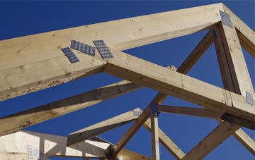 Glen Of Newmill roof trusses for new builds and additions